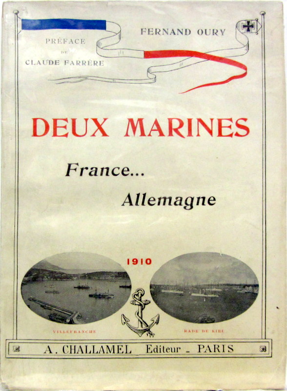 Couverture de DEUX MARINES FRANCE ...ALLEMAGNE EN 1910