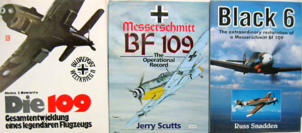 Couverture de DIE 109 GESAMTENTWICKLUNG EINES LEGENDAREN FLUGZEUGS-THE OPERATIONAL RECORD-BLACK 6 THE EXTRAORDINARY RESTORATION