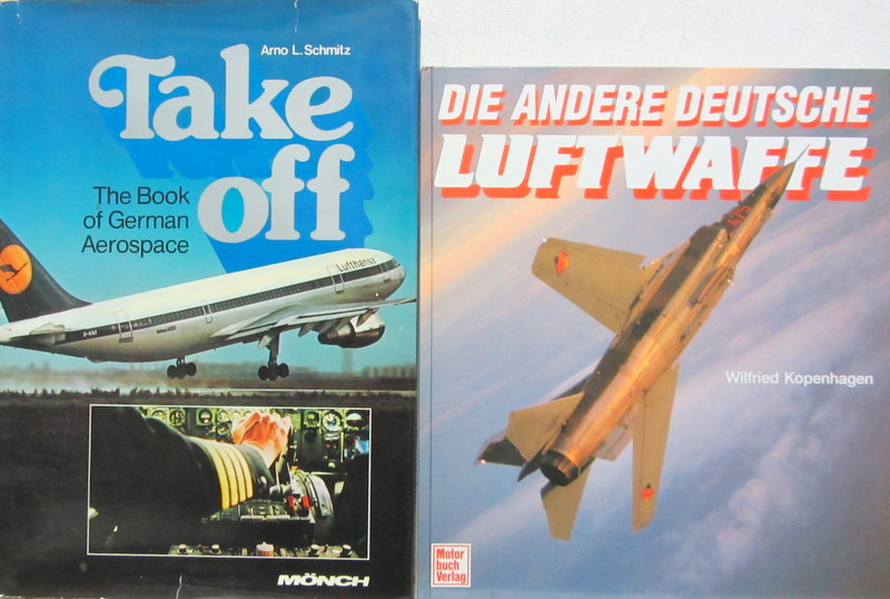 Couverture de TAKE OFF THE BOOK OF GERMAN AEROSPACE -DIE ANDERE DEUTSCHE LUFTWAFFE