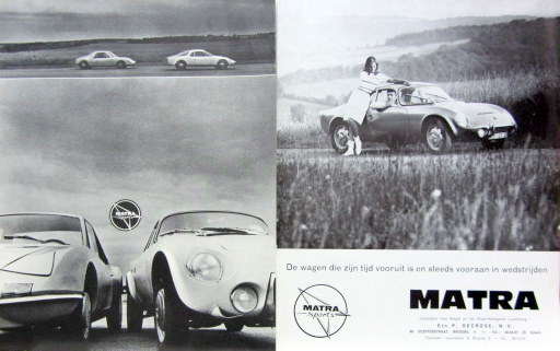 Couverture de MATRA BONNET JET 5-6 530 ET JET 5 -5S EN FLAMAND  PROSPECTUS  AU CHOIX