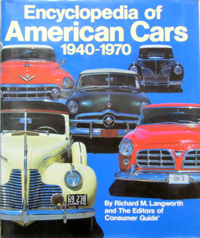 Couverture de 1940-1970 ENCYCLOPEDIA OF AMERICAN CARS EN ANGLAIS