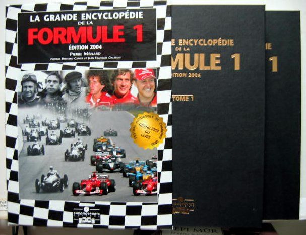 Couverture de 60 ANS DE F1 J.L.MONCET _ 50 ANS DE FORMULE 1 1950_1999 DE L'EQUIPE