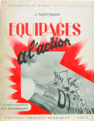 Couverture de EQUIPAGES A L'ACTION DE J.NOETINGER SUR LES AVIONS DES ANNEES 50