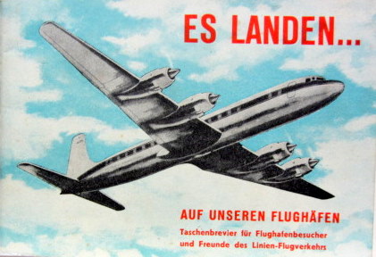 Couverture de ES LANDEN AUF UNSEREN FLUGHAFEN EN ALLEMAND