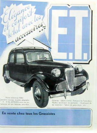 Couverture de E.T. CALANDRES ET ACCESSOIRES