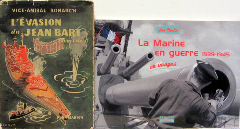 Couverture de L'EVASION DU JEAN BART JUIN 1940 - LA MARINE EN GUERRE EN IMAGES 1939-1945