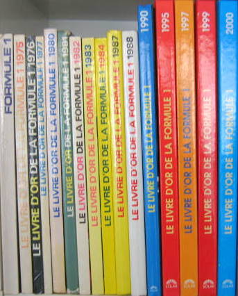 Couverture de 1975 A 1999 LE LIVRE D'OR DE LA FORMULE 1 SOLAR