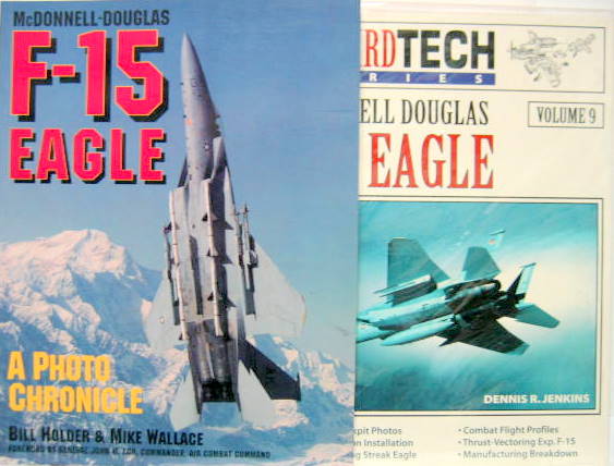 Couverture de F15 EAGLES A PHOTO CHRONICLE ET VOLUME 9 AU CHOIX EN ANGLAIS