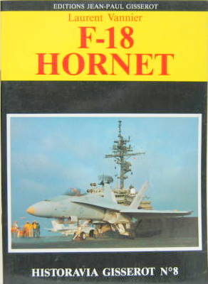Couverture de F 18 HORNET DE LAURENT VANNIER