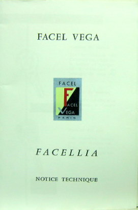 Couverture de FACELLIA F2B LIVRET D'ENTRETIEN