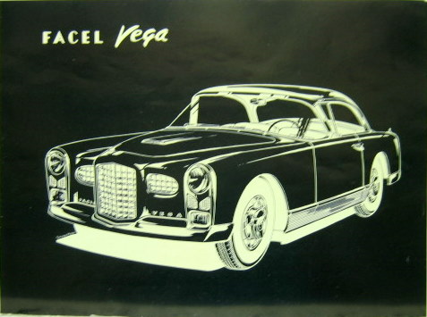 Couverture de FACEL VEGA FV2 CATALOGUE EN PHOTOCOPIE COULEUR