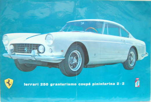 Couverture de FERRARI 250 GRANTURISMO COUPE PININFARINA 2+2 CATALOGUE  ORIGINAL EN FRANCAIS