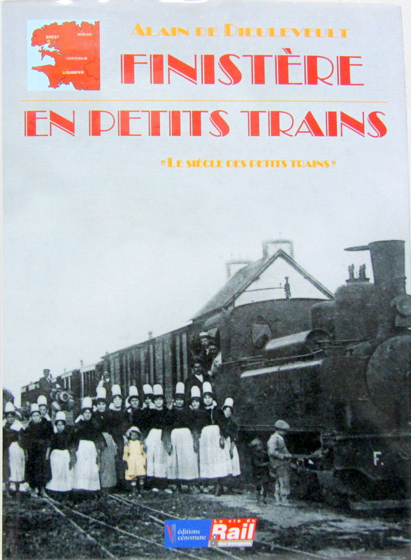 Couverture de FINISTERE EN PETITS TRAINS