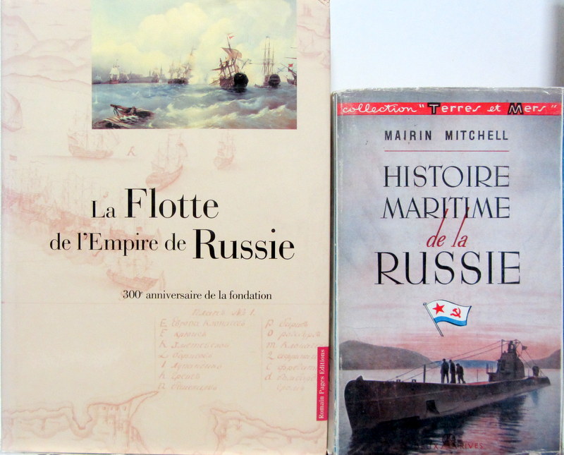 Couverture de LA FLOTTE DE L'EMPIRE RUSSE 300 ème ANNIVERSAIRE DE LA FONDATION - HISTOIRE MARITIME DE LA RUSSIE