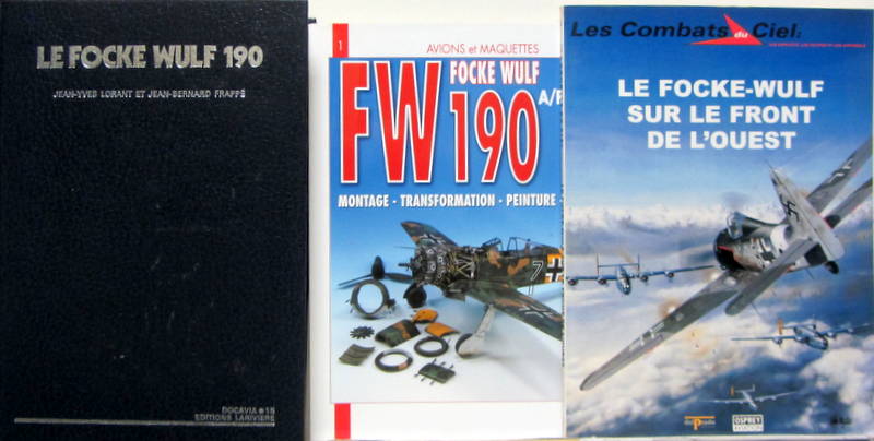 Couverture de LE FOCKE WULF FW 190 DOCAVIA - 190 A/F AVIONS ET MAQUETTES SUR LE FRONT DE L'OUEST
