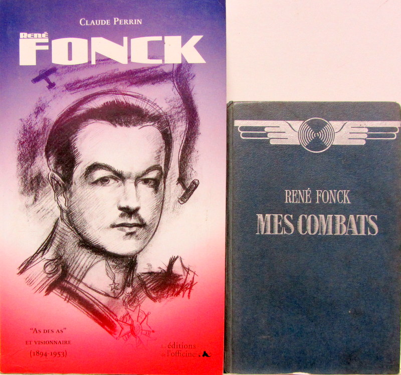 Couverture de RENE FONCK - MES COMBATS  1920