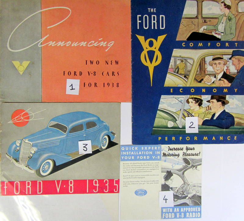 Couverture de FORD V8 ET RADIO