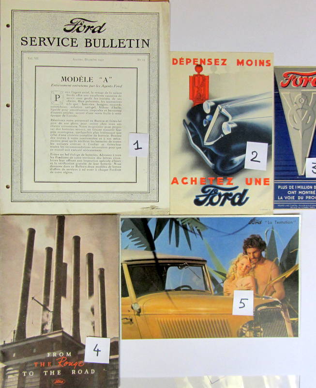 Couverture de FORD A CATALOGUE