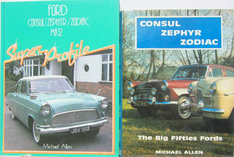 Couverture de FORD CONSUL ZEPHIR ZODIAC MK2 - THE BIG FIFTIES FORDS