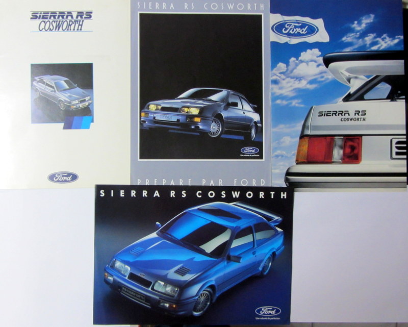 Couverture de FORD SIERRA RS COSWORTH CATALOGUE