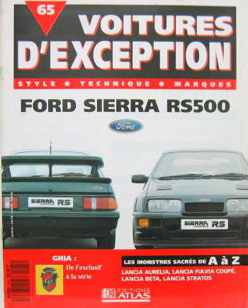 Couverture de FORD SIERRA RS 500