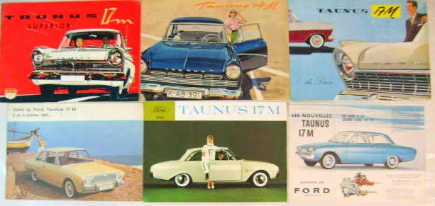 Couverture de FORD TANUS 17 M CATALOGUE AU CHOIX