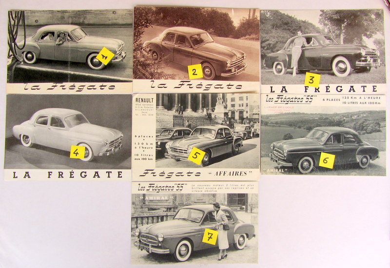 Couverture de FREGATE CATALOGUE UNICOLOR