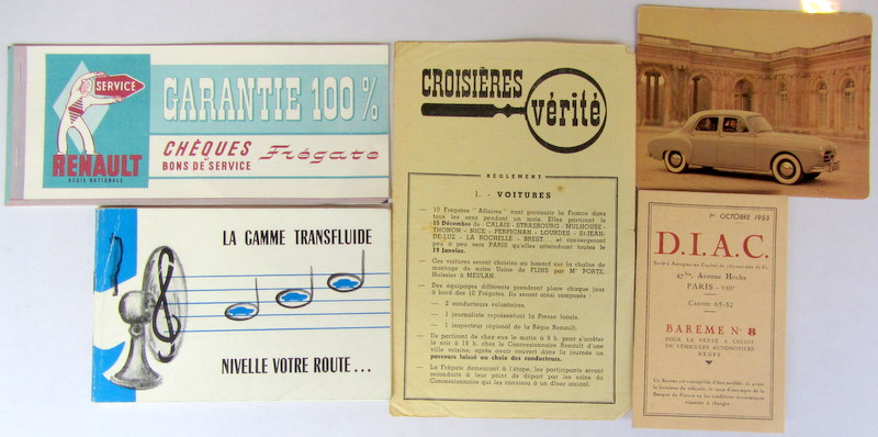 Couverture de FREGATE GARANTIE - CROISIERE VERITE - LANCEMENT 1950 - GAMME TRANSFLUIDE - DIAC 1953