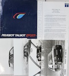 Couverture de 1984-3 PEUGEOT 205 TURBO 16 VERSION CLIENT AU SALON DE GENEVRE DOSSIER DE PRESSE