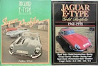 Couverture de JAGUAR TYPE E  SUPER PROFILE _ GOLD PORTFOLIO ROAD TESTS 1961 _ 1971