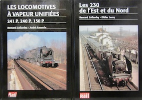 Couverture de LES LOCOMOTIVES A VAPEUR UNIFIEES 241 P 240 P 150 P _ LES 230 DE L'EST ET DU NORD