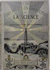 Couverture de 1888 ENVIRON  LES NOUVELLES CONQUETES DE LA SCIENCE LES VOIES FERREES DE L.FIGUIER