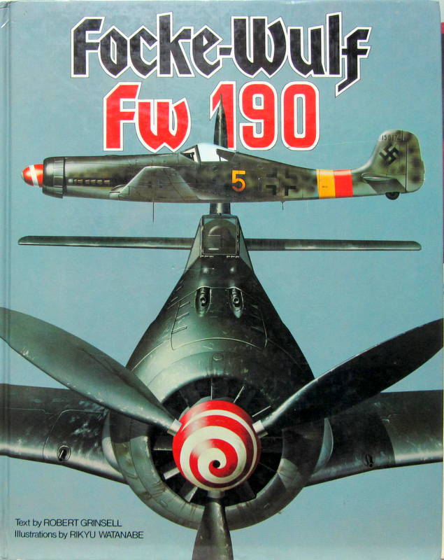 Couverture de FOCKE WULF FW 190 DESSINS DE WATANABE