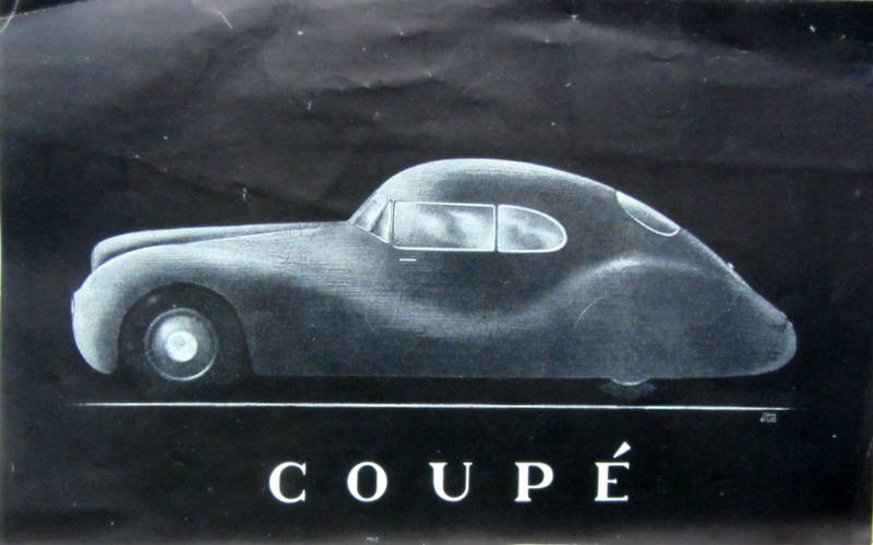 Couverture de 1948 GASTONIDES GASTO TYPE 4000 ROADSTER TOURING COUPE CABRIOLET AERO COUPE CATALOGUE EN FLAMAND