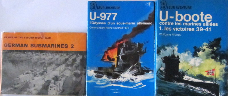 Couverture de GERMAN SUBMARINES 2 - U-977 L'ODYSSEE D'UN SOUS MARIN ALLEMAND - U BOOTE CONTRE LES MARINES ALLIEES EN 2 VOLUMES