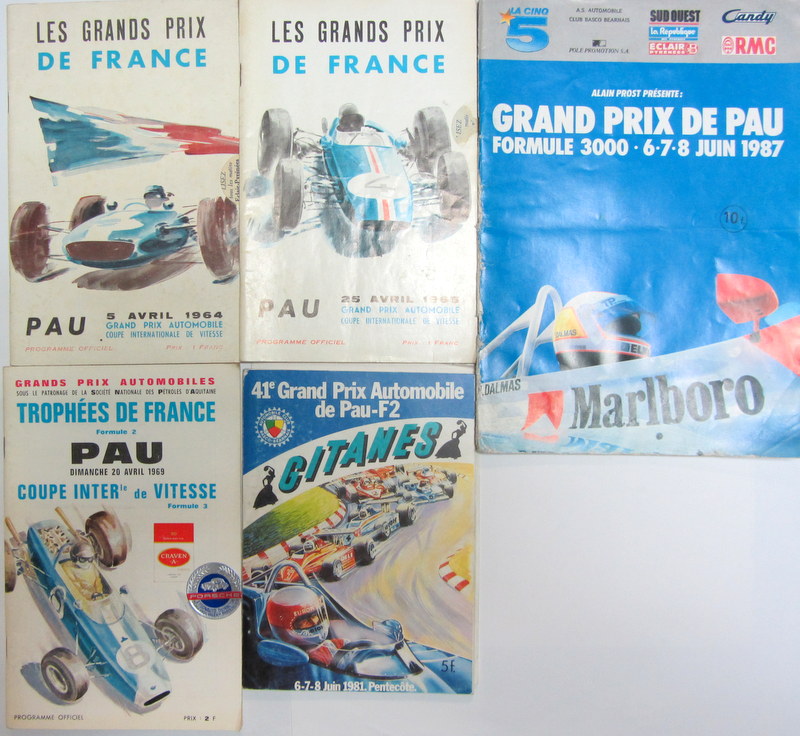 Couverture de 1964 A 1981 GRAND PRIX DE PAU PROGRAMME