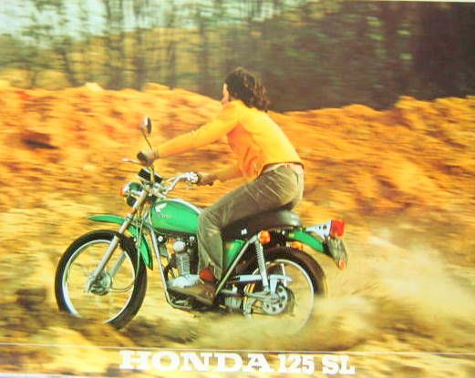 Couverture de 1972-7-1 HONDA 125 SL