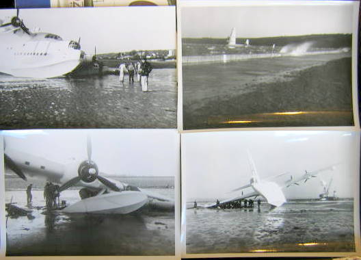 Couverture de LA FIN D'UN HYDRAVION 4 PHOTOS N°1