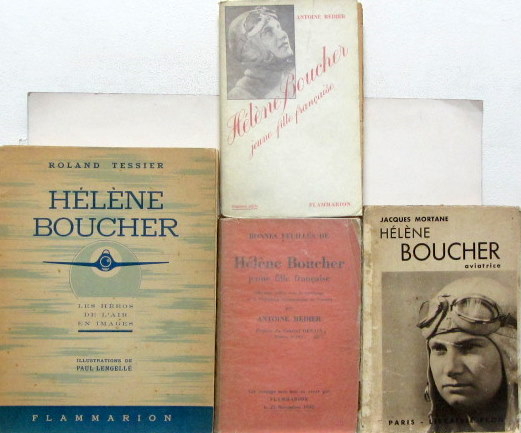 Couverture de HELENE BOUCHER JEUNE FILLE FRANCAISE AU CHOIX