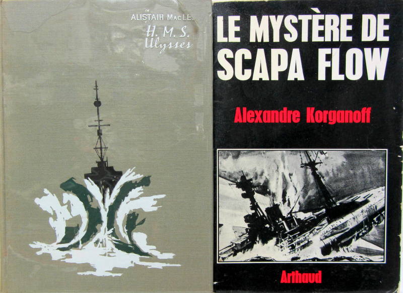 Couverture de HMS ULYSSES DE ALISTER MAC LE - LE MYSTERE DE SCAPA FLOW DE A.KORGANOFF