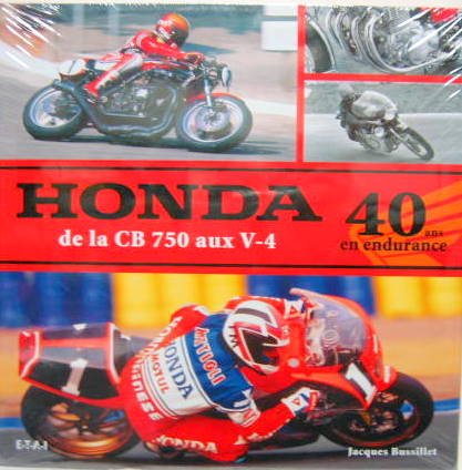 Couverture de HONDA DE LA CB 750 AUX V-4 40 ANS D'ENDURANCE