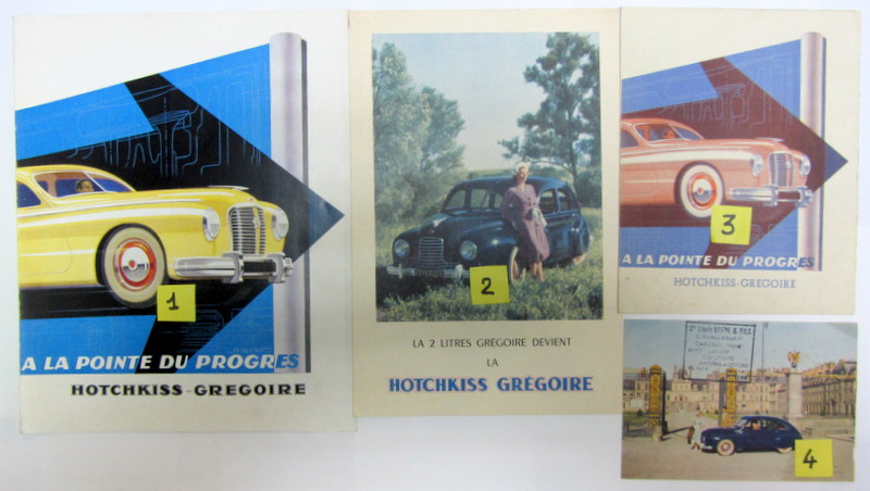 Couverture de HOTCHKISS GREGOIRE CATALOGUE