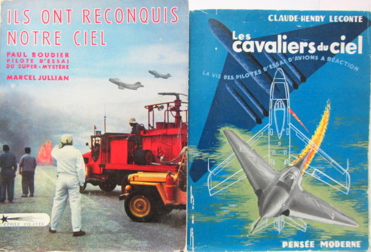 Couverture de LES CAVALIERS DU CIEL LA VIE DES PILOTES D'ESSAI D'AVIONS A REACTION - ILS ONT RECONQUIS NOTRE CIELPILOTE D ESSAIS AU CHOIX