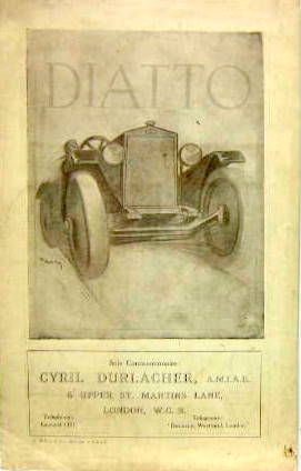 Couverture de DIATTO PUBLICITE