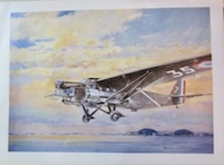 Couverture de AVION FARMAN 221 DESSIN DE LENGELLE AFFICHE POSTER DU MUSEE DE L'AIR