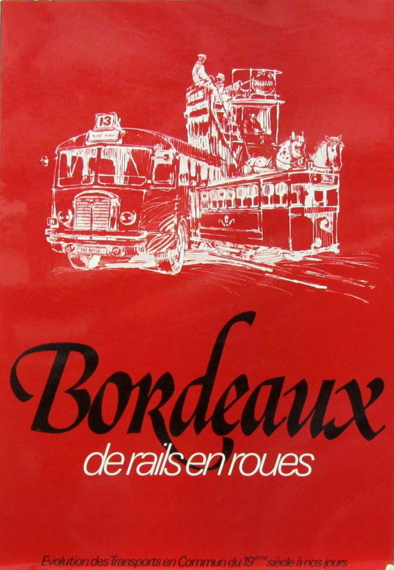 Couverture de BORDEAUX DE RAILS EN ROUES DU 19 ème SIECLE A NOS JOURS