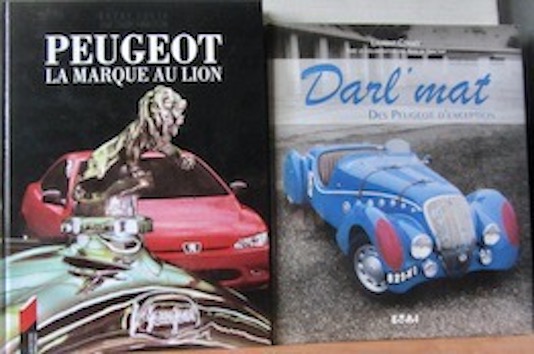 Couverture de PEUGEOT LA MARQUE AU LION - DARL'MAT