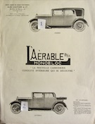 Couverture de 1926 AERABLE MONOBLOC ANCIEN ETABLISSEMENT ALAIN LIEUTARD
