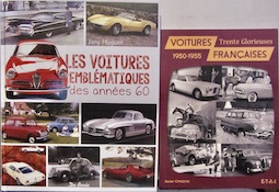 Couverture de LES VOITURES EMBLEMATIQUES DES ANNEES 60 - VOITURES FRANCAISES TRENTE GLORIEUSES 1950 1955