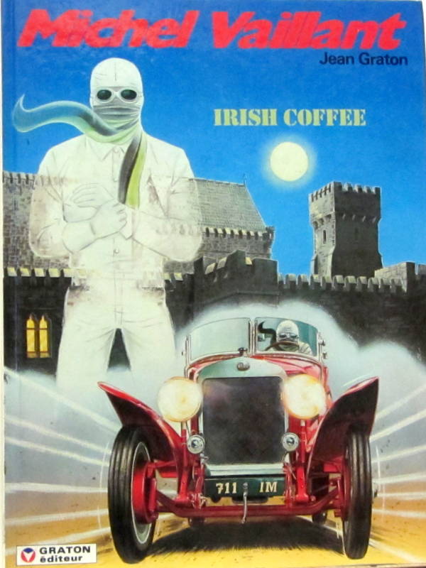 Couverture de BRITISH COFFEE MICHEL VAILLANT DE GRATON AVEC UNE DELAGE